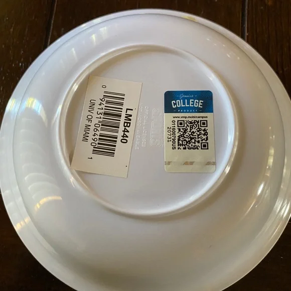 University of Miami Cereal Bowl - Picture 3 of 3